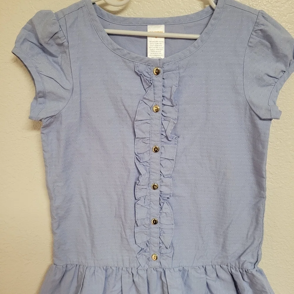 Gymboree Blue Button Up Dress